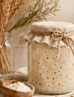 مرطبان خميرة طبيعية